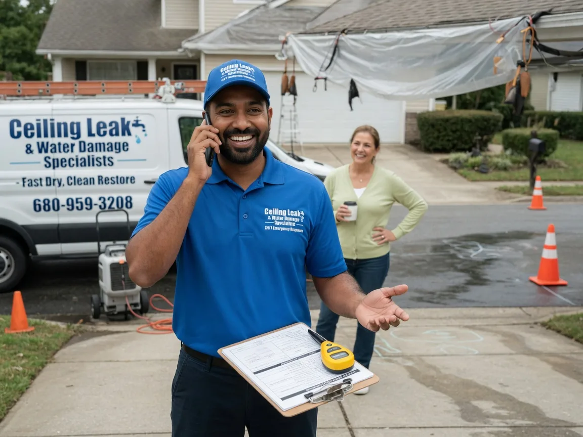 Ceiling Leak Cleanup Broomall, PA FAQs
